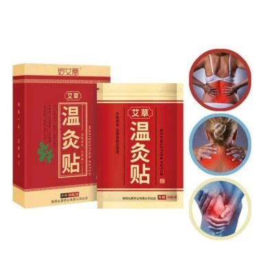 40pcs/Box High Quality Moxibustion Sticker Neck Waist Moxa Patch Therapy
