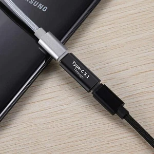 USB Type C 3.1 Coupler Female to Female Adapter Data 10Gbps Charging Connector - Picture 1 of 4