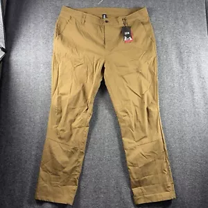 Mountain Hardwear AP Pantaloni Uomo 42x32 Pantaloni da Escursionismo UPF 50 Corozo Nut OM6344 - Foto 1 di 9