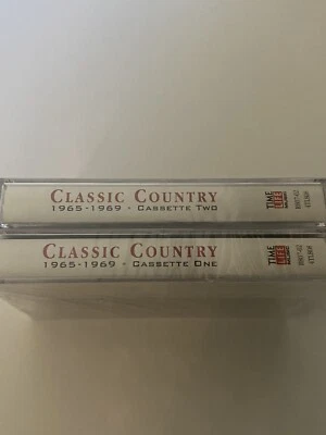 Time-Life Classic Country: 1965-69 Cassette One & Two New Sealed - Image 1 of 4