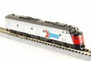 KATO N-Scale #176-5347 EMD E8A Amtrak PhaseⅠ #322 Made in Japan N-Gauge - Picture 1 of 16