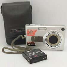 Casio EXILIM EX-Z30 3.2MP Digital Camera (Silver) + Case | Working