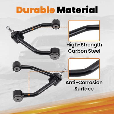 Upper Control Arms 2-4" Lift Kit for Chevy/GMC K1500 88-98 Suburban/Tahoe 92-98 - Image 1 of 4