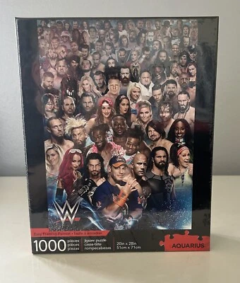 Aquarius WWE 1000 Piece Puzzle - Unopened - Image 1 of 4
