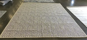 LAVANDER / IVORY 9' X 12' Back Stain Rug, Reduced Price 1172660521 CAM123C-9 - Picture 1 of 4