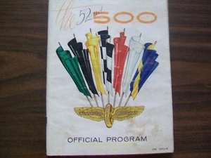 Indianapolis 500 Program 1968 - Indianapolis Motor Speedway - Picture 1 of 12
