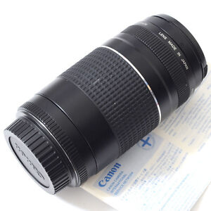 MINT Canon EF 75-300mm f/4-5.6 III Telephoto Zoom Lens T3i T5i T5 T3 60D 70D 