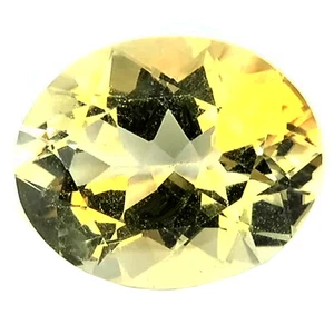 Citrino 100% natural extraído tierra 14,47ct impecable amarillo berilo color Brasil - Imagen 1 de 6