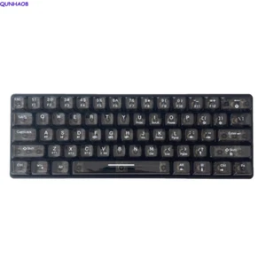 Cool Dark Transparent Mechanical Keyboard White Axis Wireless Bluetooth 3-Moded - Picture 1 of 13