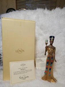 LENOX Queen NEFERTITI Egyptian figurine NEW in BOX with COA Egypt - Picture 1 of 8