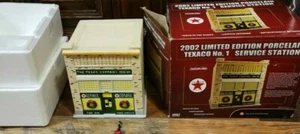 NEW Texaco Limited Edition Porcelain Service Station NIB - Picture 1 of 11