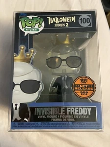 Funko Pop! Digital #100 Halloween Series 2 Invisible Freddy Grail LE 999 New - Picture 1 of 8
