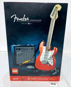 LEGO Ideas 21329 Fender Stratocaster Princeton Reverb 1074 pcs New In Box - Picture 1 of 7
