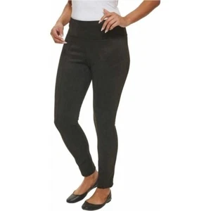 Andrew Marc Ponte Knit Pants High Waist Pull On Career Casual Soft XS NWT - Picture 1 of 13