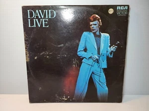 David Bowie David Live Australia Pressing 12'' Vinyl 2 x Lp RCA 1974 - Picture 1 of 15