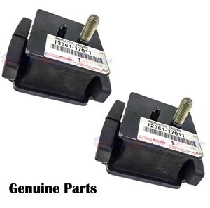 Genuine Toyota LandCruiser FZJ80 FZJ105 1FZ 4.5 Petrol Front Engine Mount x2 - Picture 1 of 3