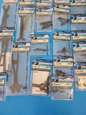 Xray Разные Запчасти Лот (20) Верхняя Палуба Рычаг Подвески Верхняя Палуба 30-1170 Винтаж RC - Изображение 1 из 4