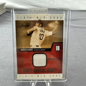 Hideo Nomo 2003 Fleer Flair Sweet Swatch Jersey MLB 248/250 - Picture 1 of 18