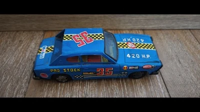 Auto In Latta Vintage Tin Toy car Made in Japan Ford Capri YONE '60 - Immagine 1 di 3