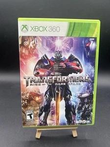 Transformers Xbox 360 Rise of the Dark Spark CIB Microsoft Xbox 360 Complete - Picture 1 of 5