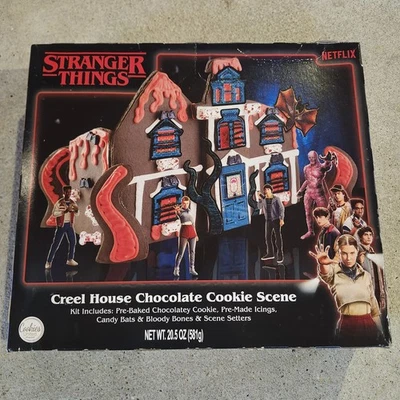Kit de casa de galletas de chocolate Stranger Things Creel House Foto 1 de 4