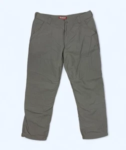 SIMMS FISHING PANTS LINED MENS XL ADJUSTABLE WAIST KHAKI COLORED - Picture 1 of 8