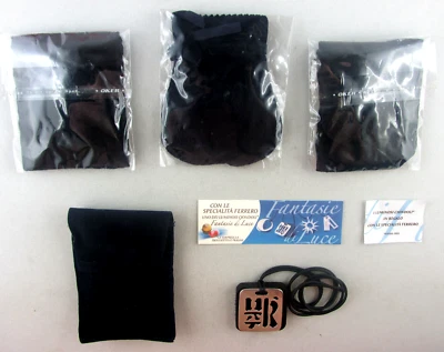 WERBEARTIKEL FERRERO ITALIEN + KOMPLETTSATZ / 4x ANHÄNGER FANTASIE DI LUCE + OVP - Bild 1 von 2