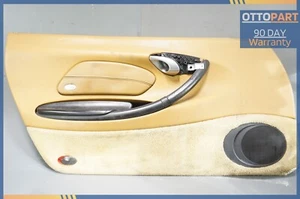 1997-2005 Porsche Boxster 911 Left Interior Door Panel Yellow OEM 996555421 - Picture 1 of 11