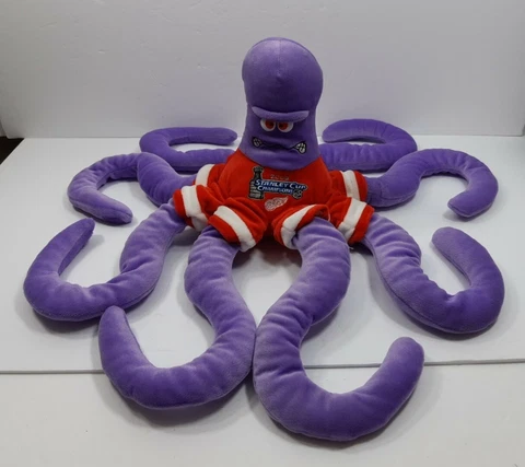 Rally Al Detroit Red Wings Plush Octopus Mascot 2008 Stanley Cup Champions Cover