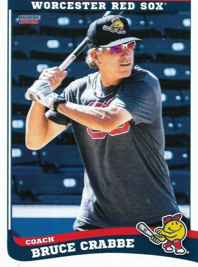 2021 Worcester Red Sox Bruce Crabbe Boston Red Sox - Image 1 of 1