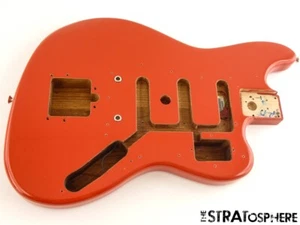 Fender Vintera II 60s RI BASS VI Six String BODY Fiesta Red - Picture 1 of 2