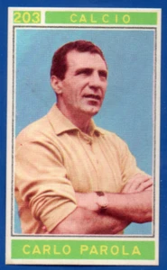 FIGURINA PANINI CAMPIONI DELLO SPORT 1967/68 CALCIO CARLO PAROLA N.203 REMOVED - Imagen 1 de 2