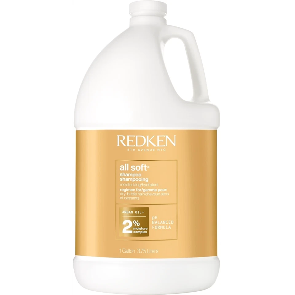 Redken All Soft Shampoo (128 fl oz)