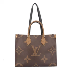 LOUIS VUITTON Shoulder Bag M45321 Monogram reverse canvas Giant OntheGo MM used - Imagen 1 de 9