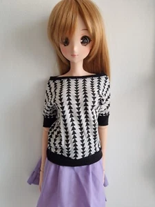Fledermaus T-Shirt Oberteil für Smartdoll und ähnliche SD BJD Puppen - Bild 1 von 2