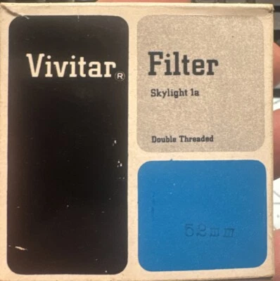 Vivitar 52 mm Skylight 1A Screw-In Filter Made in Japan (U-76) - Image 1 of 4