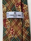 Cravate 100% Soie Cerruti 1881 100% Silk Floral Tie / Collector / Made in France
