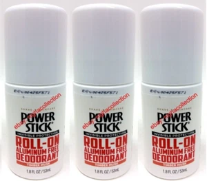 ( LOT 3 ) Power Stick TIMBER MUSK ROLL-ON Deodorant Aluminum Free 1.8 oz Each - Picture 1 of 8