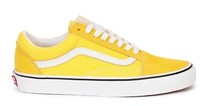 Vans Old Skool Zapatos Unisex Cyber Amarillo/Blanco (Nuevos Con Caja) - Imagen 1 de 5