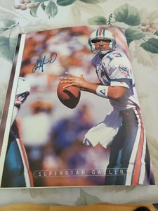 Vintage 1990 DAN MARINO BECKETT Poster 8 BY 10 INCHES MIAMI DOLPHINS - Picture 1 of 1