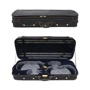 4/4 full size Double Violin Case for two violins Wooden Struct Soft velvet Hard - Picture 1 of 10