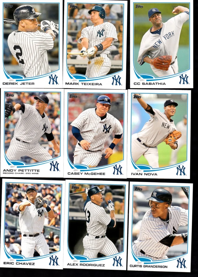 2013 TOPPS 系列 1 & 2 - 纽约洋基队 + 金色,三叶草,+++ 查看说明 — 第 1/4 张图片