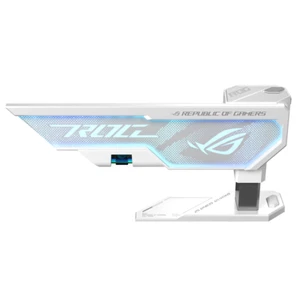 Uchwyt karty graficznej ASUS ROG Herculx ARGB biały (wysokość podparcia 72-128 mm, biały) - Zdjęcie 1 z 11