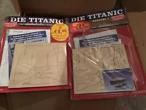 Hachette HMS Titanic Partwork Holzmodell 1:200 Ausgaben 1-83 - Bild 1 von 2