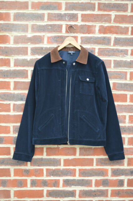 限定製作】 A.P.C. archive velours jacket France ナイロンジャケット