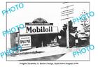 OLD 8x6 PHOTO FEATURING PENGUIN TASMANIA BARNES GARAGE MAIN ST c1950 MOBIL