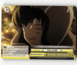 Weiss Schwarz Reliable Information SAO Animation 10th Anniversary - Imagen 1 de 1