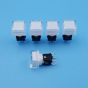 5Pcs TS5 Square 9.2*9.2mm With LED Momentary SPST Mini Push Button Tact Switch
