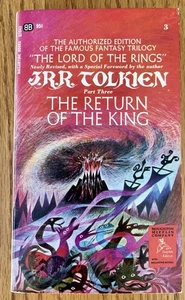 The Return of The King J.R.R. Tolkien 1967 Paperback Ballantine Book Edition HTF - Bild 1 von 6