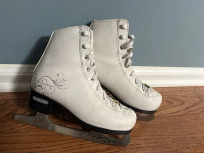 Bladerunner Solsticio Patines de Hielo Juvenil Talla 13 Blanco Patines Figura Hoja Inoxidable Foto 1 de 3